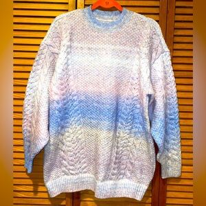 Lauren Conrad multi color sweater